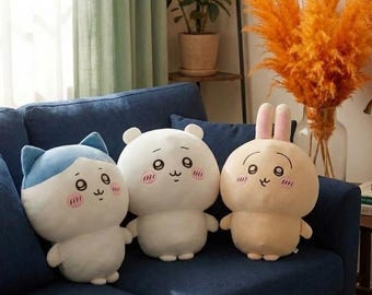 Chiikawa Hachiware Usagi Plush Toy, Weighted Kawaii Anime Stuffed Animal Chiikawa Plush Gift For her | Valentines day & Christmas Gift