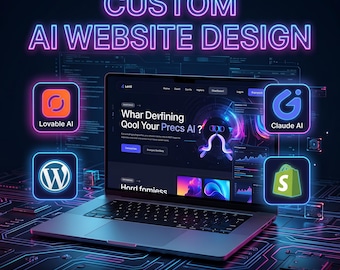 Websiteontwerp op maat met AI: Shopify, WordPress met Claude, Lovable
