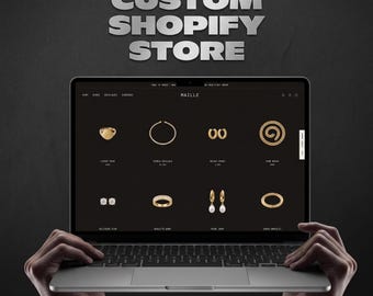 Shopify-winkel opzetten in 5 dagen | Kant-en-klaar themaontwerp op maat | Conversie-e-commercewebsite