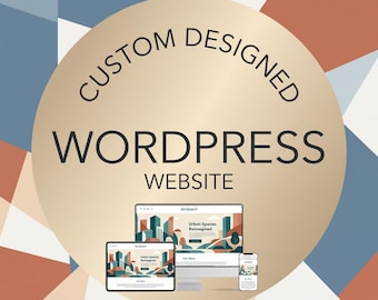 Website op maat ontworpen voor WordPress | Professionele bedrijfs-/blog-/e-commercewebsite