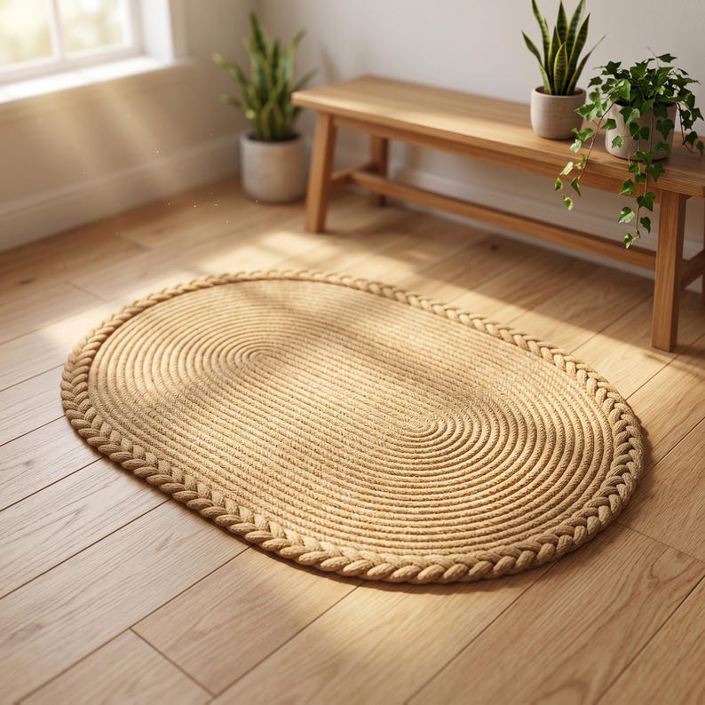 Brown rug jute rug, bath mat, home decor, welcome mat, small rug, cool rug, abstract rug, outdoor rug, mid century rug, handmade rug, bath rug, hand tufted rug, area rug, living room rug, bedroom rug, entryway rug, floor rug, modern rug, accent rug, woven rug, decorative rug, boho rug, farmhouse decor, cozy home decor, indoor outdoor rug, natural fiber rug, soft rug, stylish floor covering, housewarming gift, home accessory.