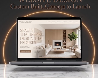 Luxe, op maat gemaakte websiteontwerp en -ontwikkeling, hoogwaardige webdesigner, premium website voor gevestigde merken