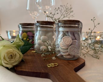 Personalised Wedding Favours | Wedding Favours for Guests | Luxury Collection | Grande Jar | Wedding Guest Gifts |  Wedding Table Decor