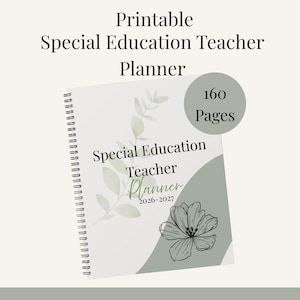 Special Education Teacher Planner | SPED IEP Caseload Data Collection (2026-2027)