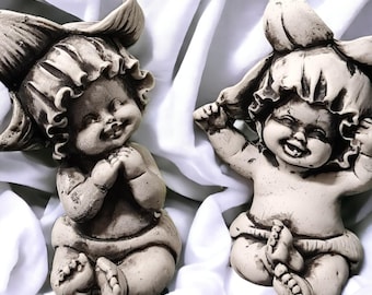 Artículo n.° 1222 Molde de látex para bebés elfos - Disponible individualmente o en conjunto
