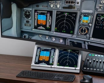 Boeing 737-800 Desktop MIP Cockpit