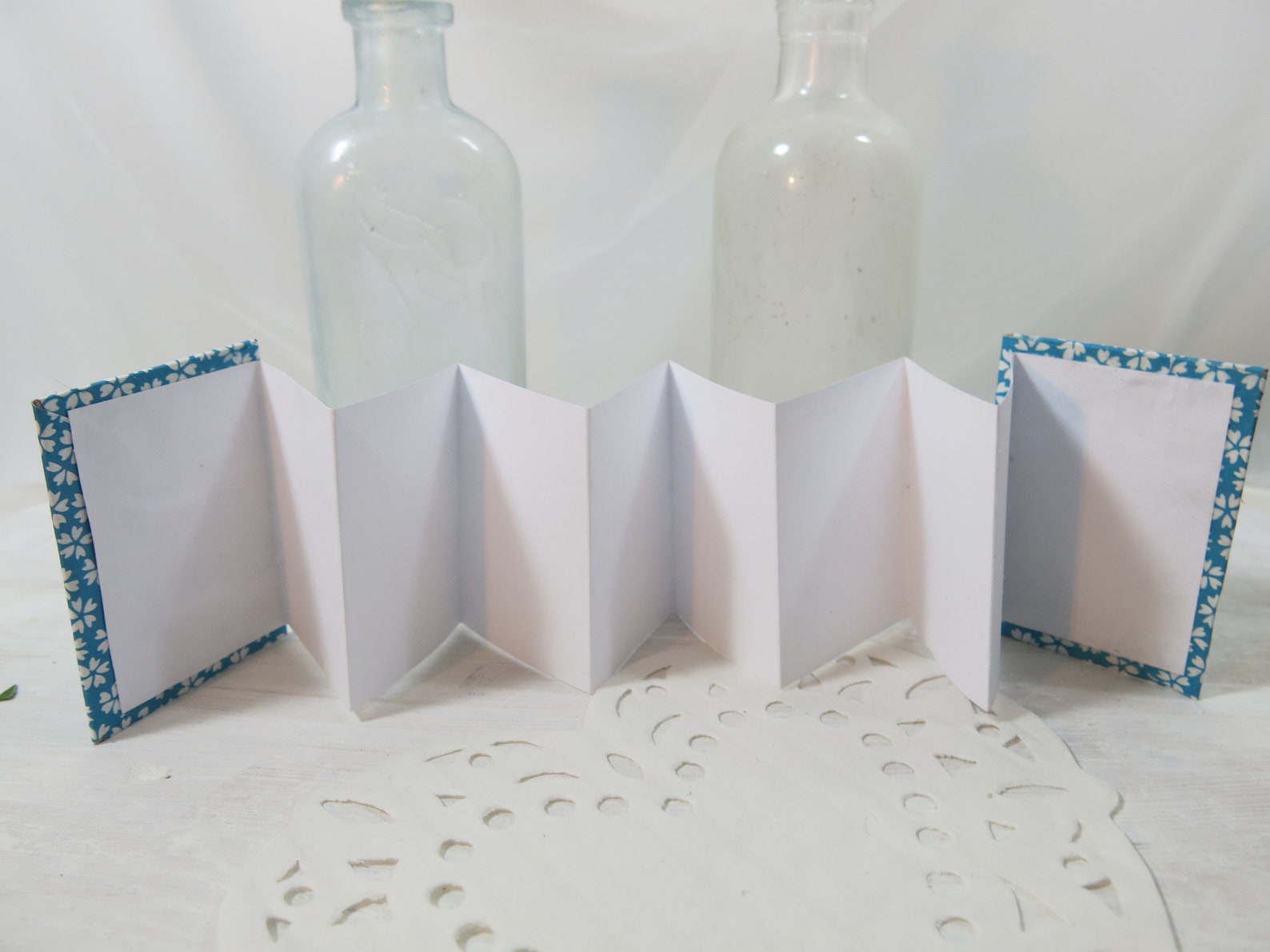 Mini Accordion Book Kit Tiny Book Kit Ephemera Book Kit Book Kit Junk Journal Tiny Personal