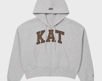 Sudadera con capucha extragrande KATSEYE x GAP / Sudadera gris tipo jersey / Regalo para fans del K-Pop / Sudadera unisex de estilo urbano