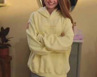 Salish Matter Sincerely Yours hoodie cadeau voor meisjes – oversized geborduurde fleece trui
