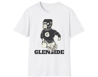 Glenside Gorillas Retro Unisex Softstyle T-Shirt Glenside PA Monto Football Keystone State League