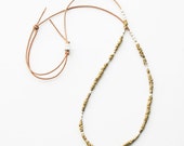 SALE --  Heishi Beads Necklace