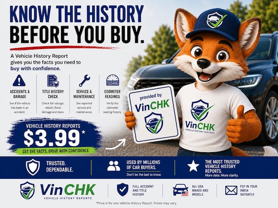 Custom Vehicle Checklist in 2-3 min (PDF file will be emailed to you) Save it, Print it, Share it.