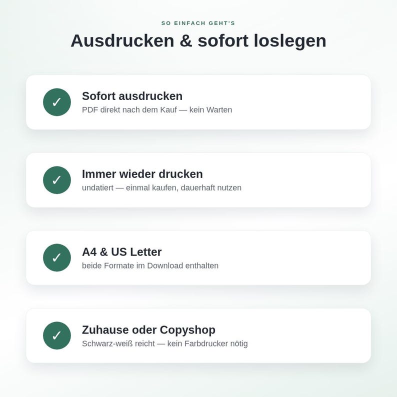 Haushaltsbudget Set zum Ausdrucken PDF | 4 Vorlagen: Budget, Rechnungen, Schulden, Sparziele | Finanzplaner A4 + US Letter Bild 4