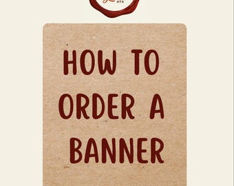 How to Order a Banner