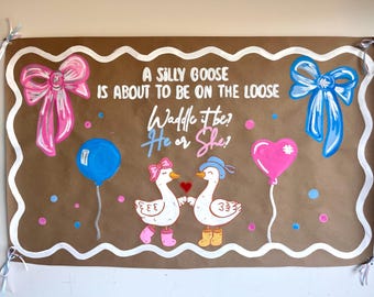 Gender Reveal Banner!