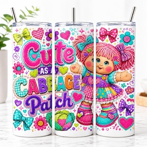 Fascia per bicchiere con bambola Cabbage Patch