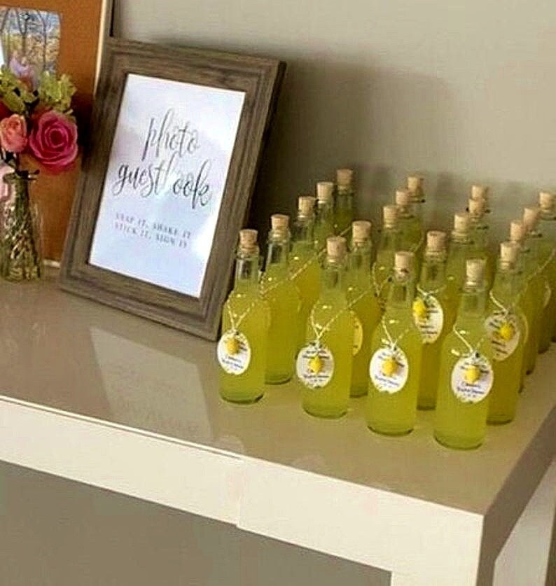 96 Empty Limoncello Bottles 5oz Limoncello Favors Wedding Etsy