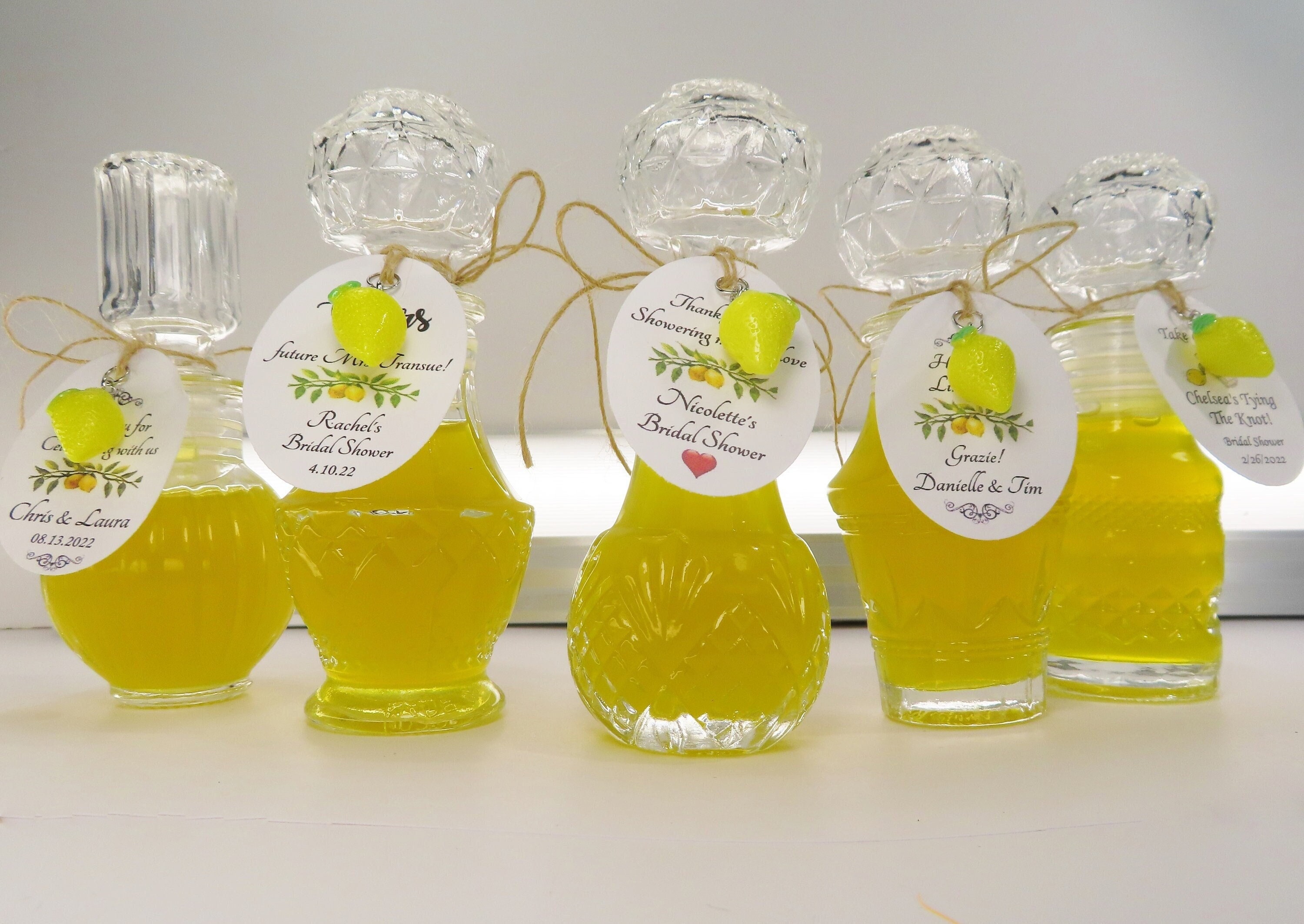 Miniatura Limoncello Personalizada Regalo Comunion