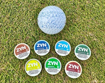 ZYN-golfbalmarkeringen – magnetisch, golfaccessoires, verschillende stijlen