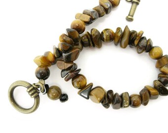 Tiger Eye Bracelet free domestic shipping girls women gold gemstone beaded bracelet gift for her Birthday Halloween gift