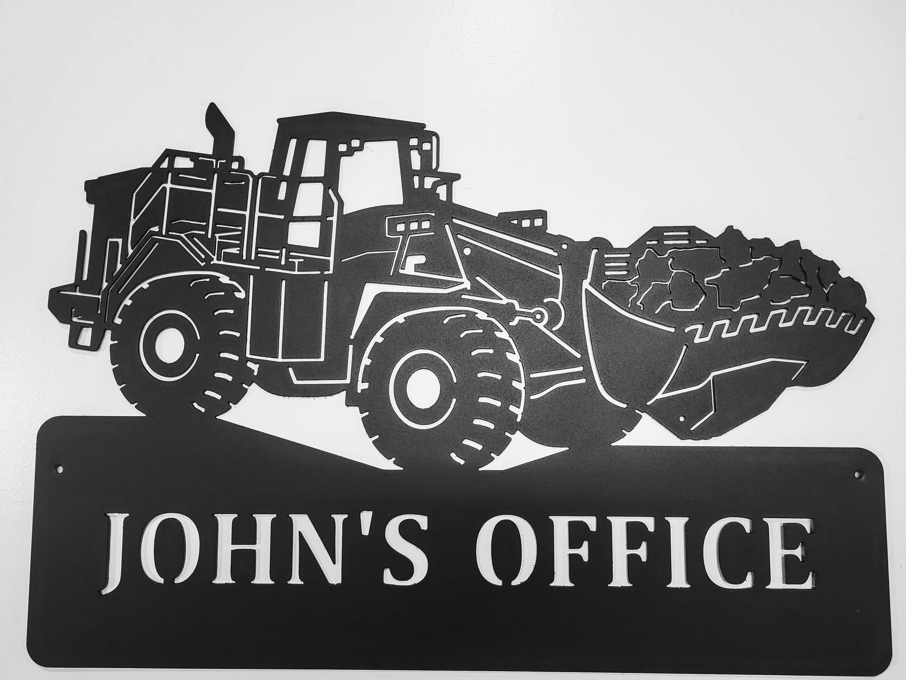 Large Metal Loader Sign, Custom Made With Your Wording! - Etsy