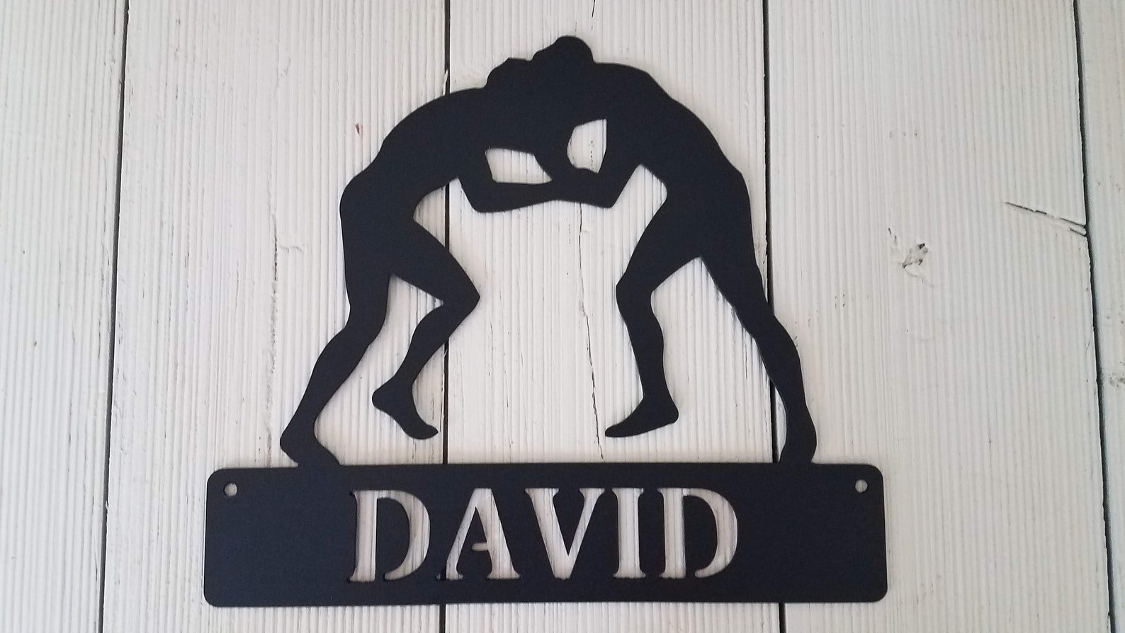 Metal Wrestling Wall Art Etsy