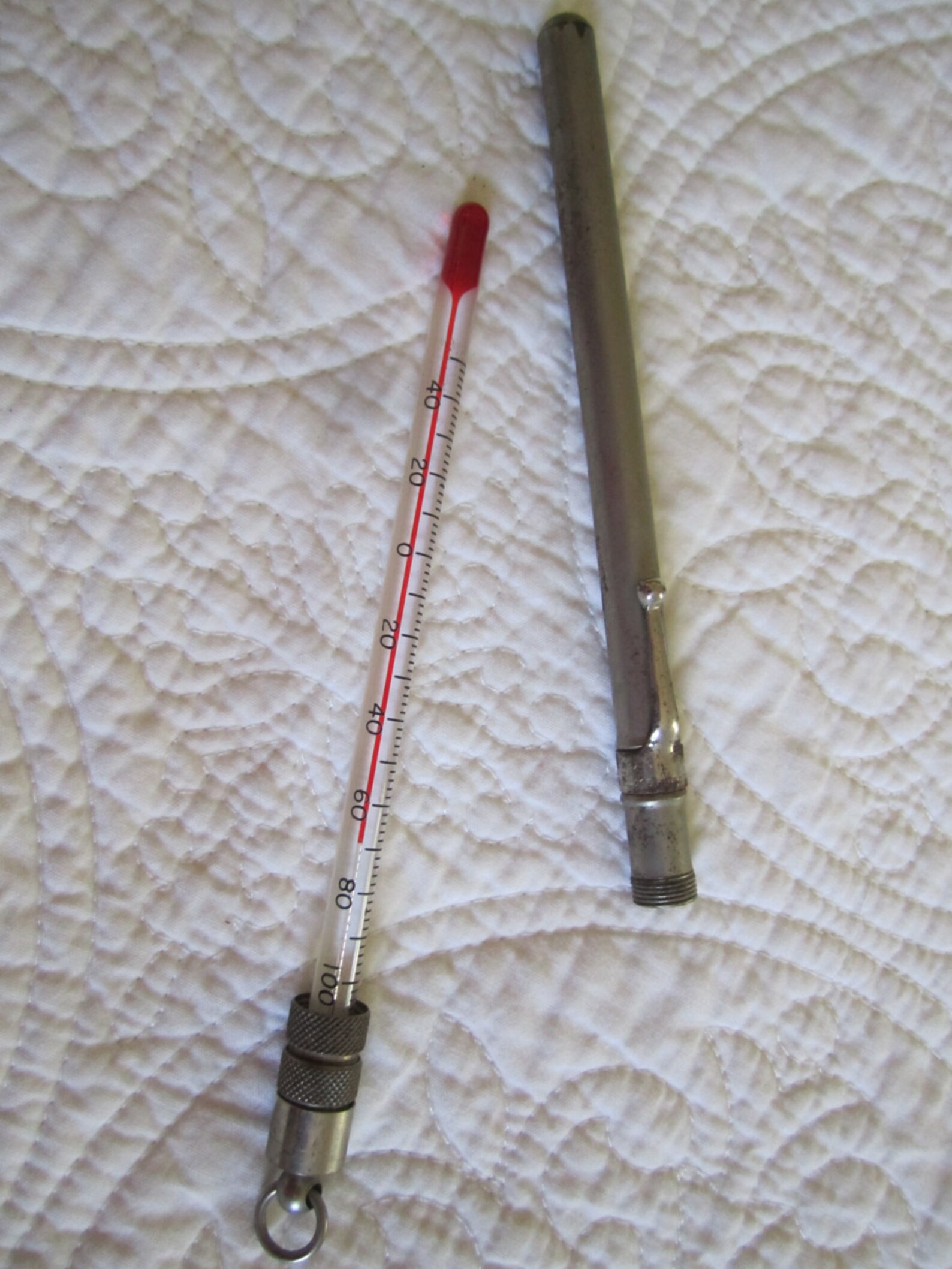 Antique Pocket Dairy Rectal Thermometer Etsy