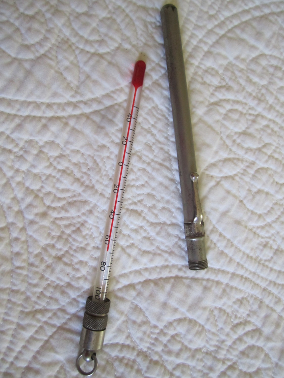 Antique Pocket Dairy Rectal Thermometer Etsy