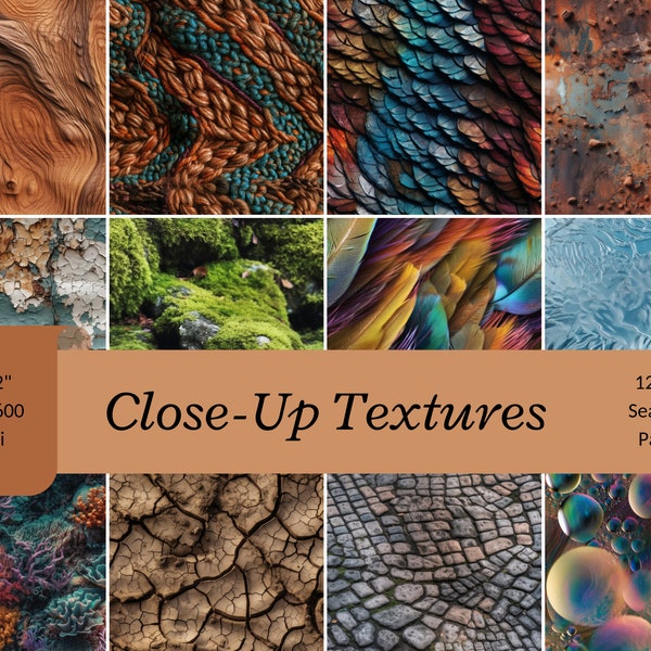 Unique Seamless Texture Digital Images - High-Quality Textures for Graphic Design, Backgrounds, and Creative Projects