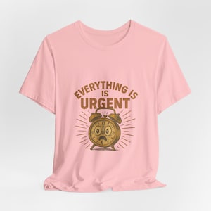 Camiseta de disfunción ejecutiva por TDAH, camiseta "Todo urgente, nada hecho", ropa neurodivergente.