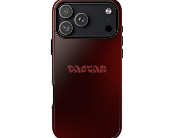 Cover per telefono con sfumatura rossa per iPhone 17 16 15 14 13 Pro Max