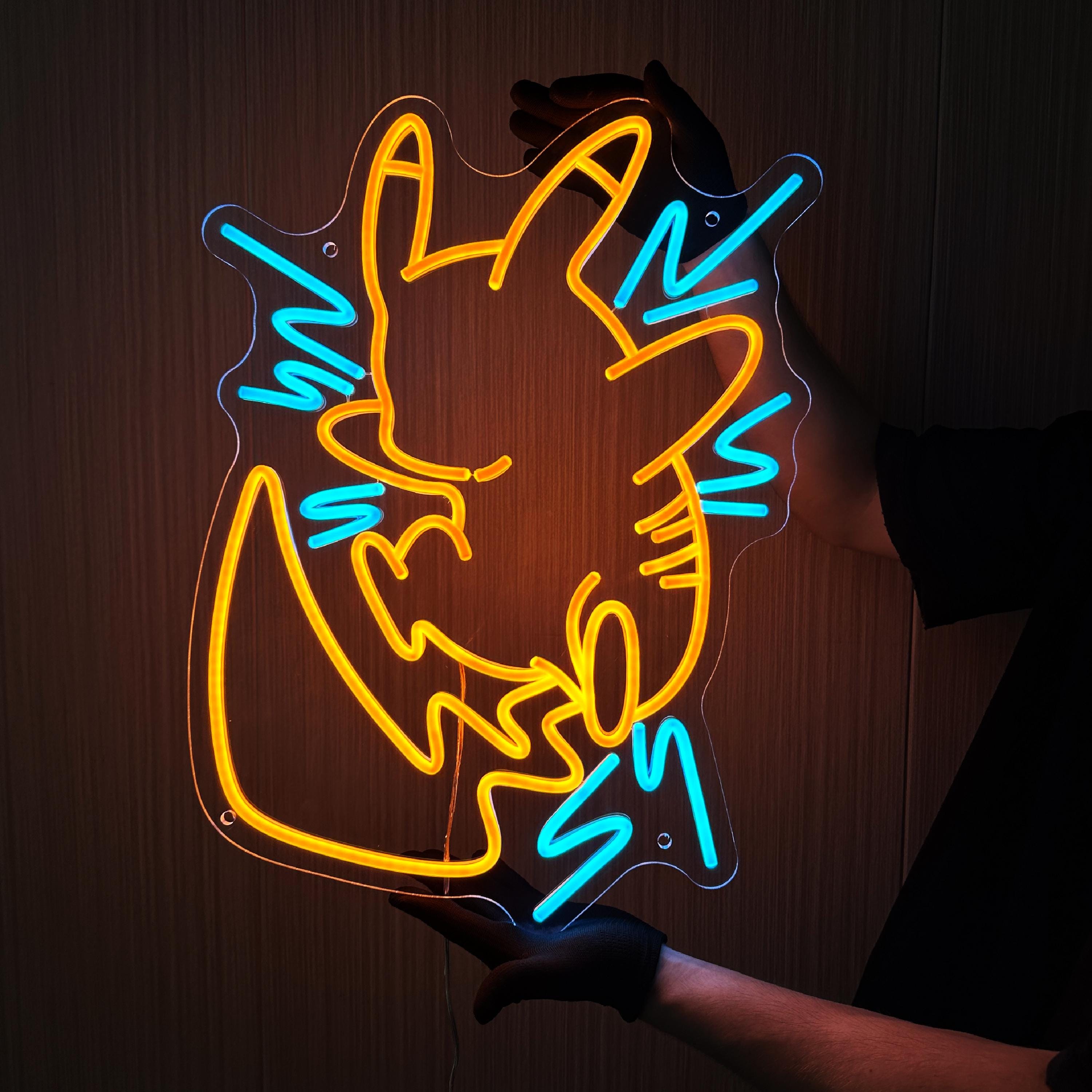 ポケモン　ゼニガメ　ネオンライト　ネオンサイン ネオンサイン ネオンライト ポケモン ゼニガメ ネオン風LEDライト