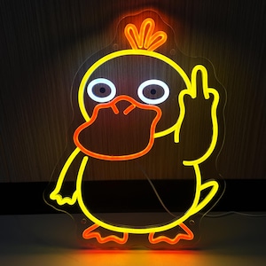 Psyduck Led Neon Sign - Etsy