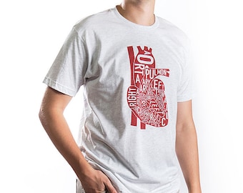 Anatomical Heart Diagram Adult T-Shirt, Women's or Unisex Fit