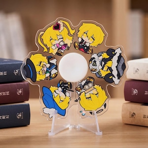 Limbus Company Don Quixote Rotating Acrylic Fidget Spinner | Gaming Fan Gift