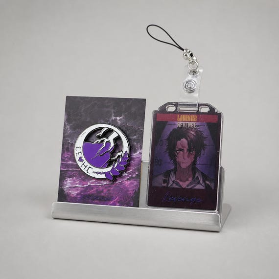 Limbus Company Heathcliff Alloy Badge | Character Pin | Gamer Gift