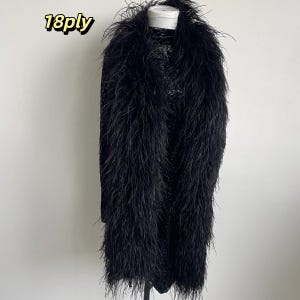 Boa de plumas de avestruz de lujo / Chal de novia, boa nupcial, chal para fiesta de noche imagen 8