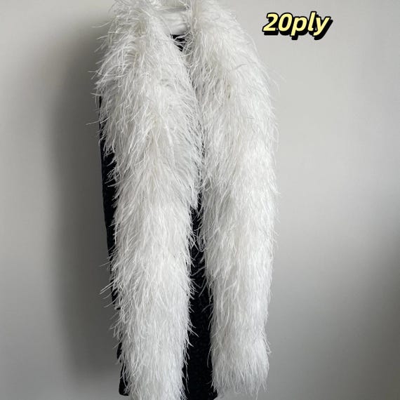 Luxury Ostrich Feather Boa | Wedding Bridal Shawl, Wedding Boa,Evening Party Wrap