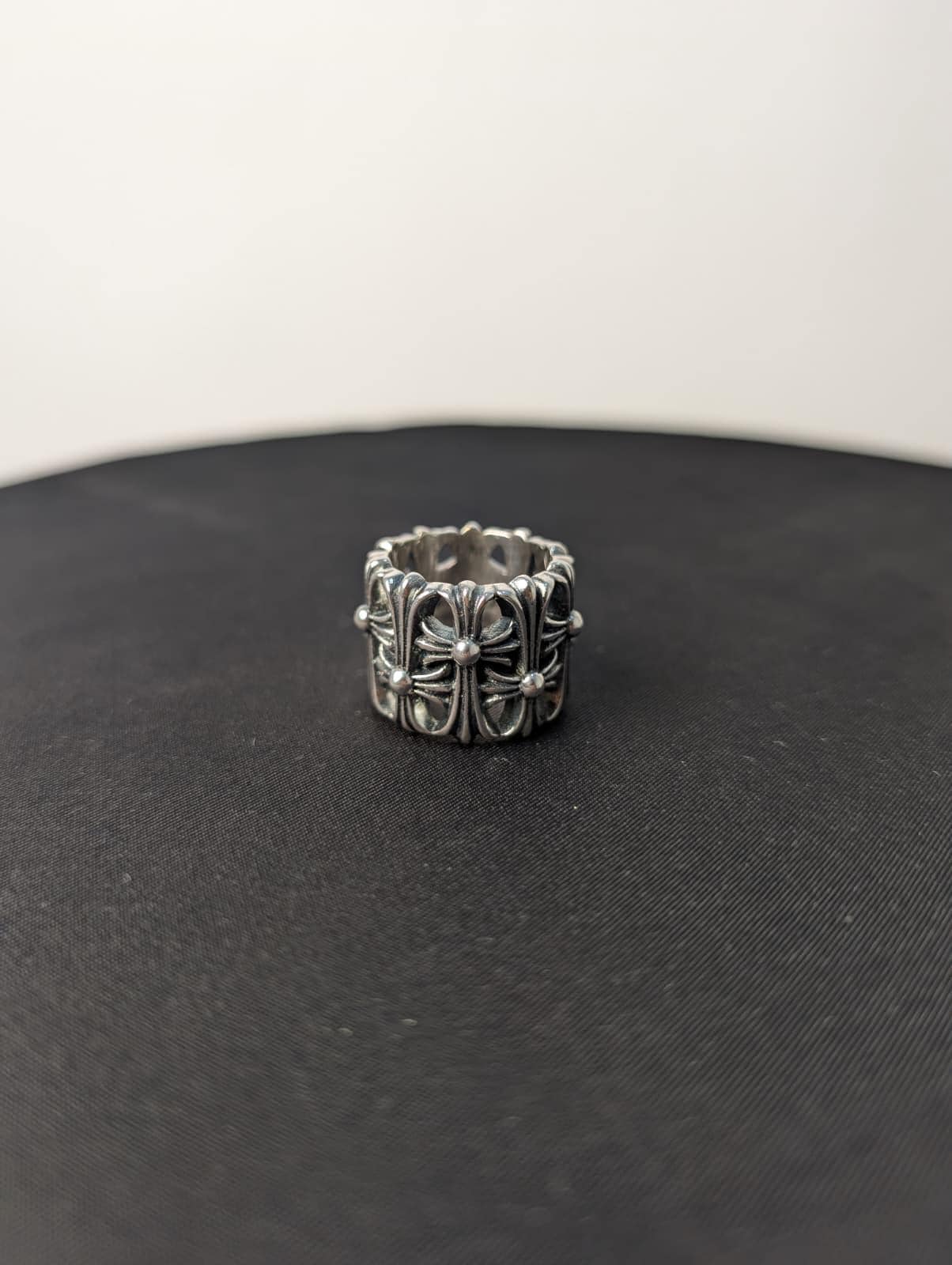 Chrome Hearts Cemetery 925 Ring Silver - Etsy