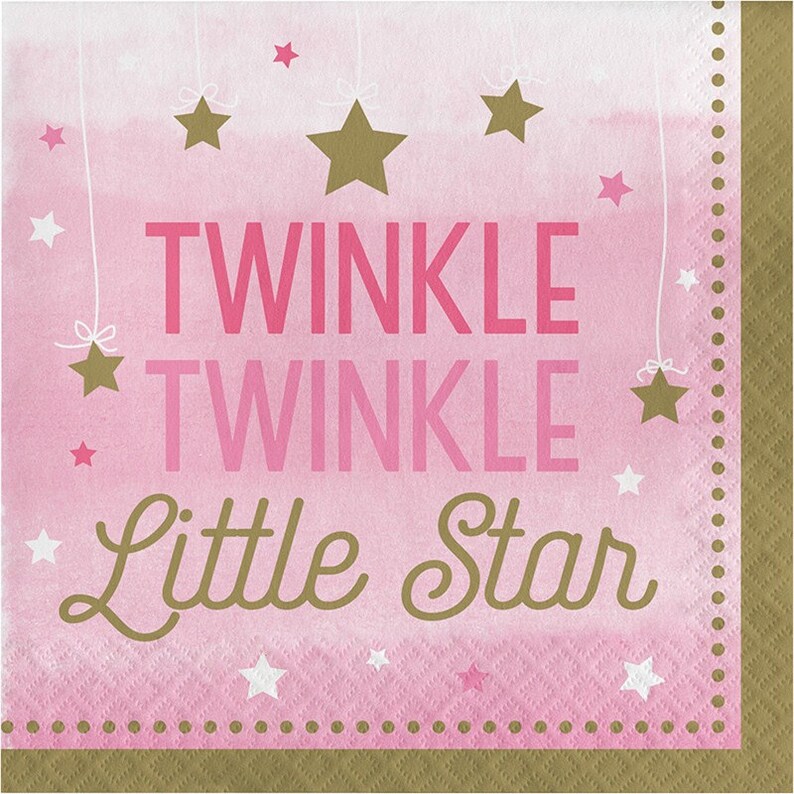 Twinkle Twinkle Little Star Themed Baby Shower or Birthday Etsy