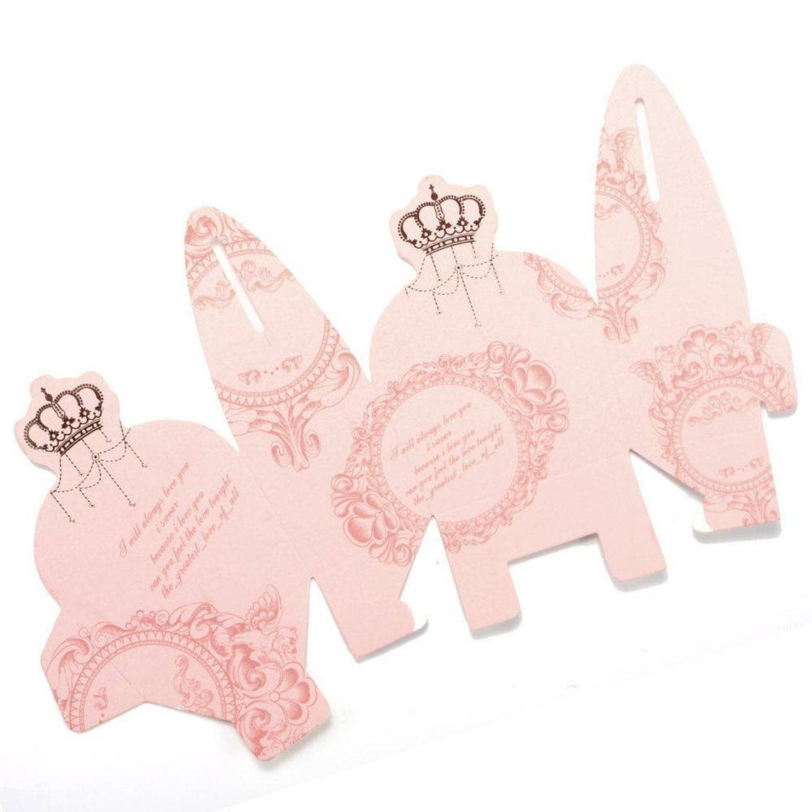 Wedding Guest Favor Boxes Bridal Shower Favor Boxes Royal Etsy