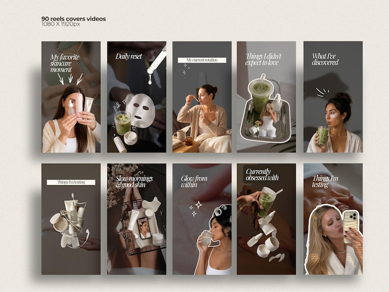 Skincare contents and dermatologist posts templates for instagrambusiness skincare creators. Built for content creators, skincare coaches, and beauty influencers who want educational, trustworthy posts that read like dermatologist-level authority — fully editable in Canva, posts, stories, and reel covers included.