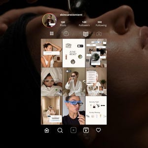 Grow your instagrambusiness with esthetician posting content made for skincare creators and coaches. These working reels templates cover routine breakdowns, ingredient education, and product spotlights — fully editable in Canva. Perfect for skincare influencers, beauty coaches, and content creators building a consistent, professional Instagram presence without designing from scratch every week.