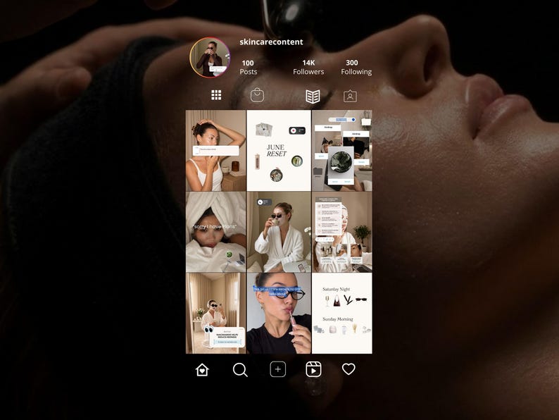 Grow your instagrambusiness with esthetician posting content made for skincare creators and coaches. These working reels templates cover routine breakdowns, ingredient education, and product spotlights — fully editable in Canva. Perfect for skincare influencers, beauty coaches, and content creators building a consistent, professional Instagram presence without designing from scratch every week.