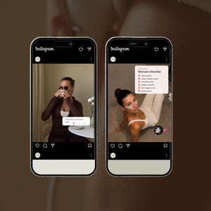 Dermatologist posts meets lifecoach instagram for instagrambusiness content creators working across skincare and wellness niches. This pack lets skincare coaches and holistic wellness creators share the same self-care message with both clinical credibility and a calm, coach-style voice. Fully editable Canva posts, stories, and reel covers.