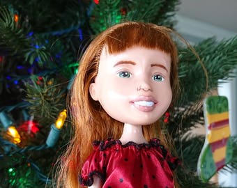 The Dramatic Doll, by Mirthitude, repaint rescue + ooak