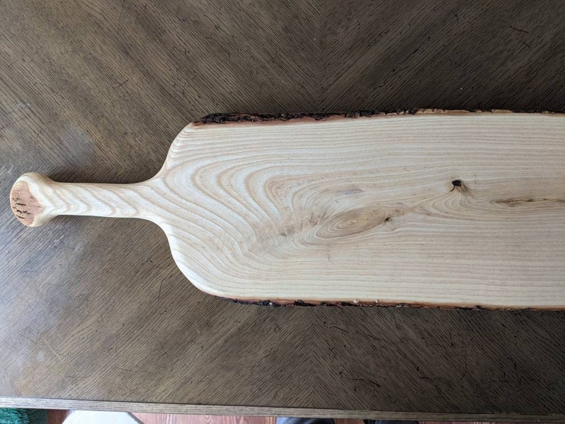Rustic Cheese Meat Charcuterie Board, Live Edge Cutting Board shops with Bark Farmhouse