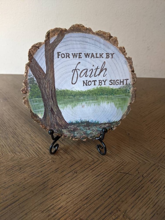 Walk by Faith not by Sight (HND) {Coasters} Walk by Faith not by Sight (HND) {Coasters}