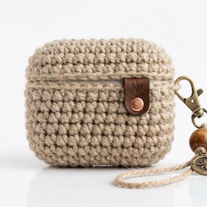 Crochet AirPods Case Pattern, Minimalist Earbud Sleeve Tutorial (PDF Download)