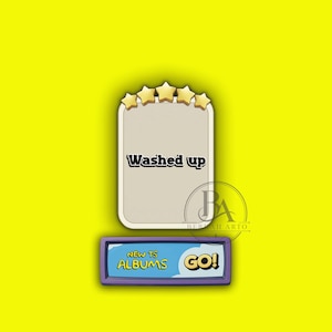 Monopoly_GO 5-sterrenstickers - Washed Up Set 17 - Digitale levering